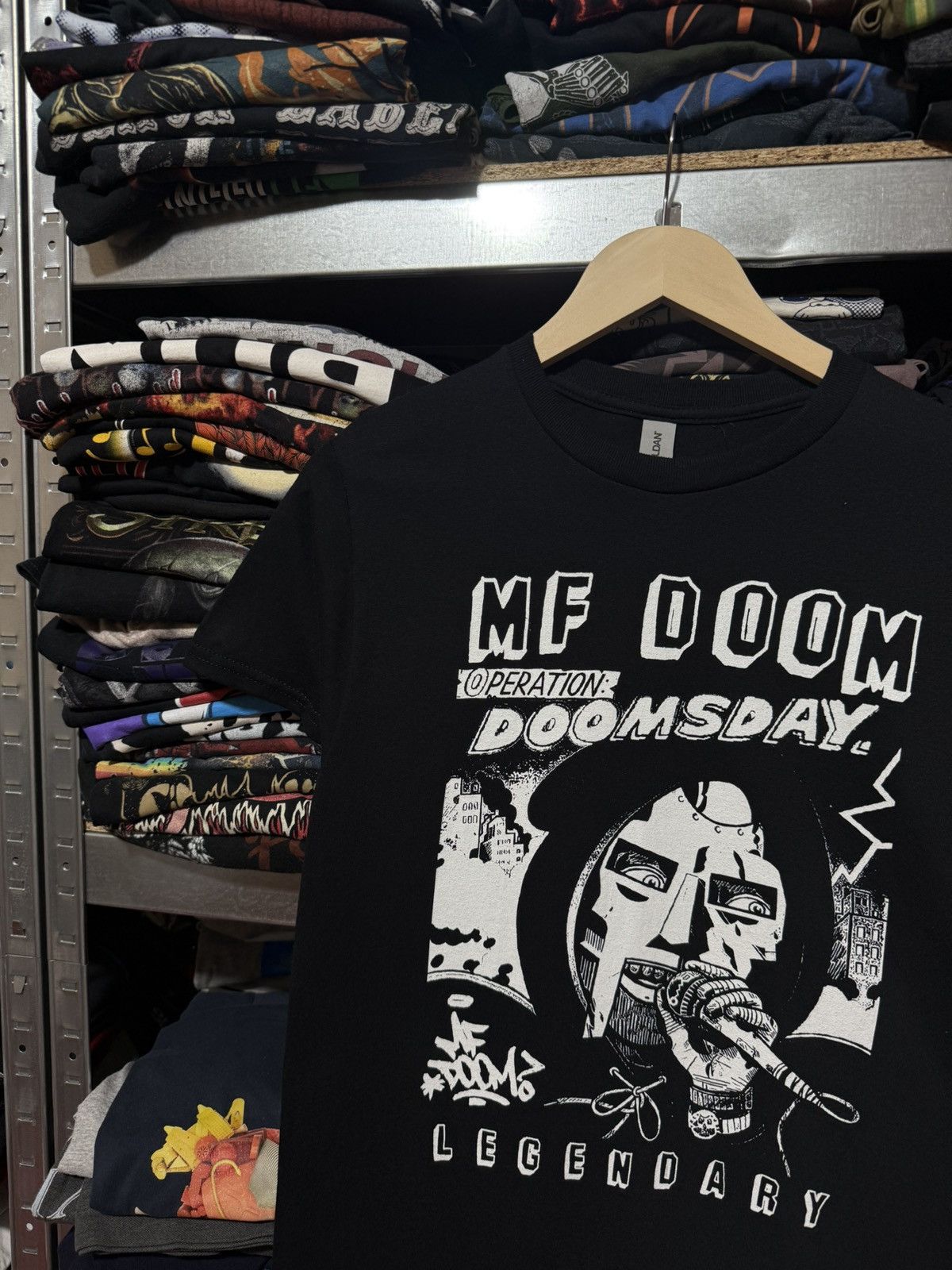Band Tees MF Doom Operation Doomsday Legendary Rock Band T-Shirt Y2K Size US S / EU 44-46 / 1 - 3 Thumbnail