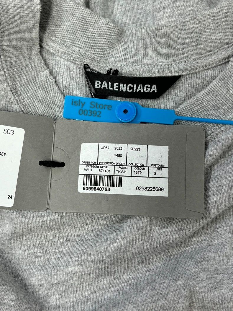 Balenciaga Balenciaga Embroidered Coke Fake Two-Piece Long Sleeve T-S Size US S / EU 44-46 / 1 - 4 Thumbnail