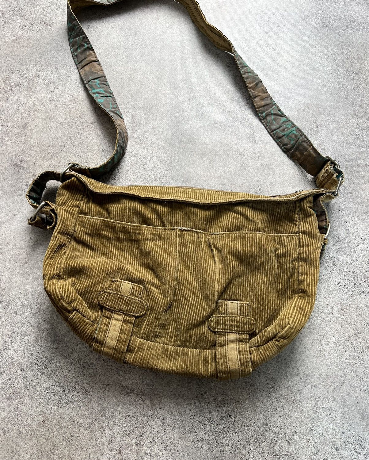 If Six Was Nine Vintage Animal corduroy shoulder mini bag | Grailed