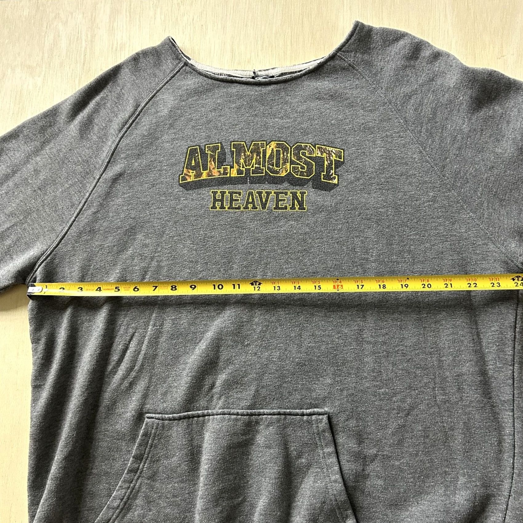 Vintage Y2K Almost Heaven Hunting Camo Sweatshirt Mens 2XL Gray Fleece Pullover Crewneck Size US XXL / EU 58 / 5 - 7 Thumbnail