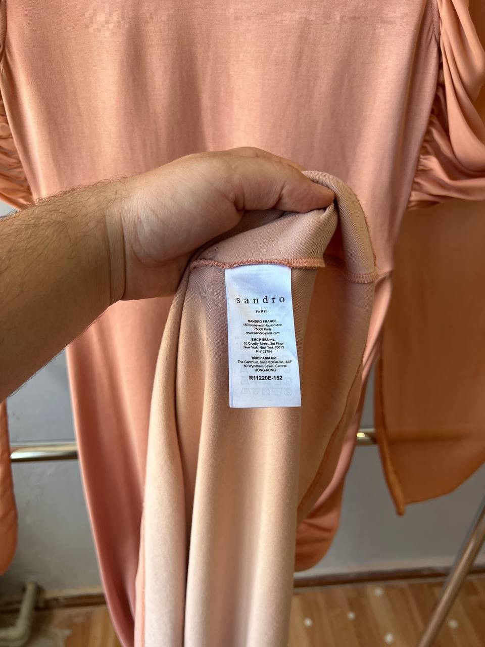 Sandro SANDRO PARIS PINK TRUDY BLUSH SLEEVELESS LUXURY DRESS SIZE 2 Size M / US 6-8 / IT 42-44 - 9 Thumbnail