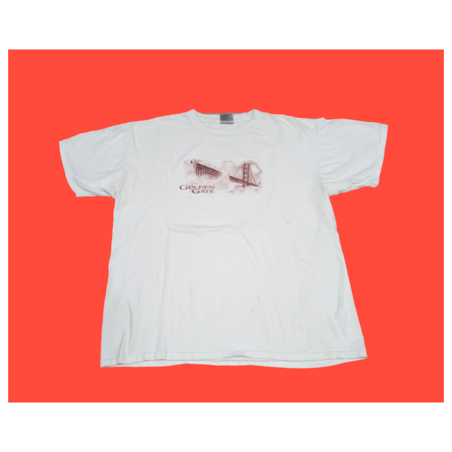 image of Vintage 90's Golden Gate Ix Entertainment Pc Game T-Shirt in White, Men's (Size XL)