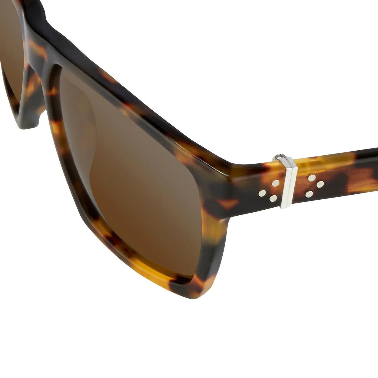 Ann Demeulemeester Ann Demeulemeester Sunglasses Tortoise Shell and Brown Size ONE SIZE - 3 Thumbnail