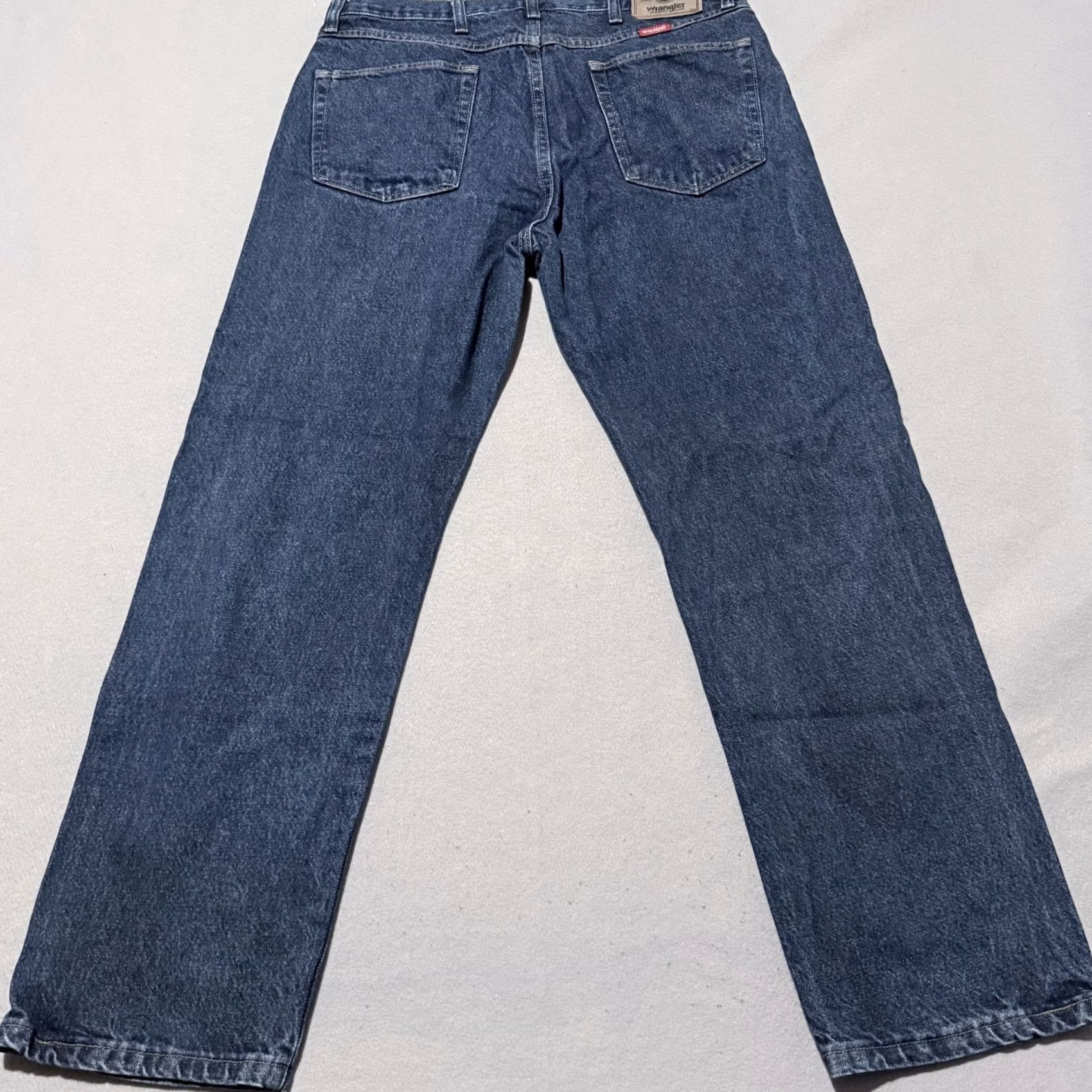 Wrangler Wrangler Five Star Premium Jean Men's Denim Straight Classic Zip Fly 36X30 Blue Men Size US 36 / EU 52 - 2 Thumbnail