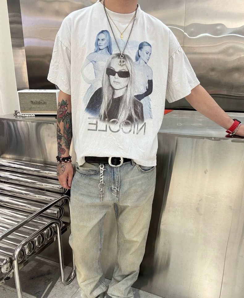 Balenciaga Balenciaga White pleated t-shirt Size US M / EU 48-50 / 2 - 7 Thumbnail