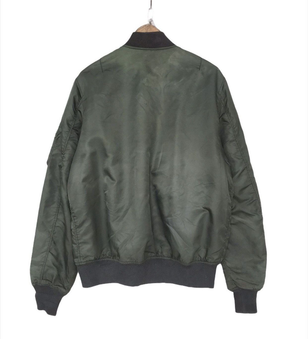 Other 💥Final💥Flying Man Ma-1 Japan Cup Bomber Jacket Size US L / EU 52-54 / 3 - 3 Thumbnail