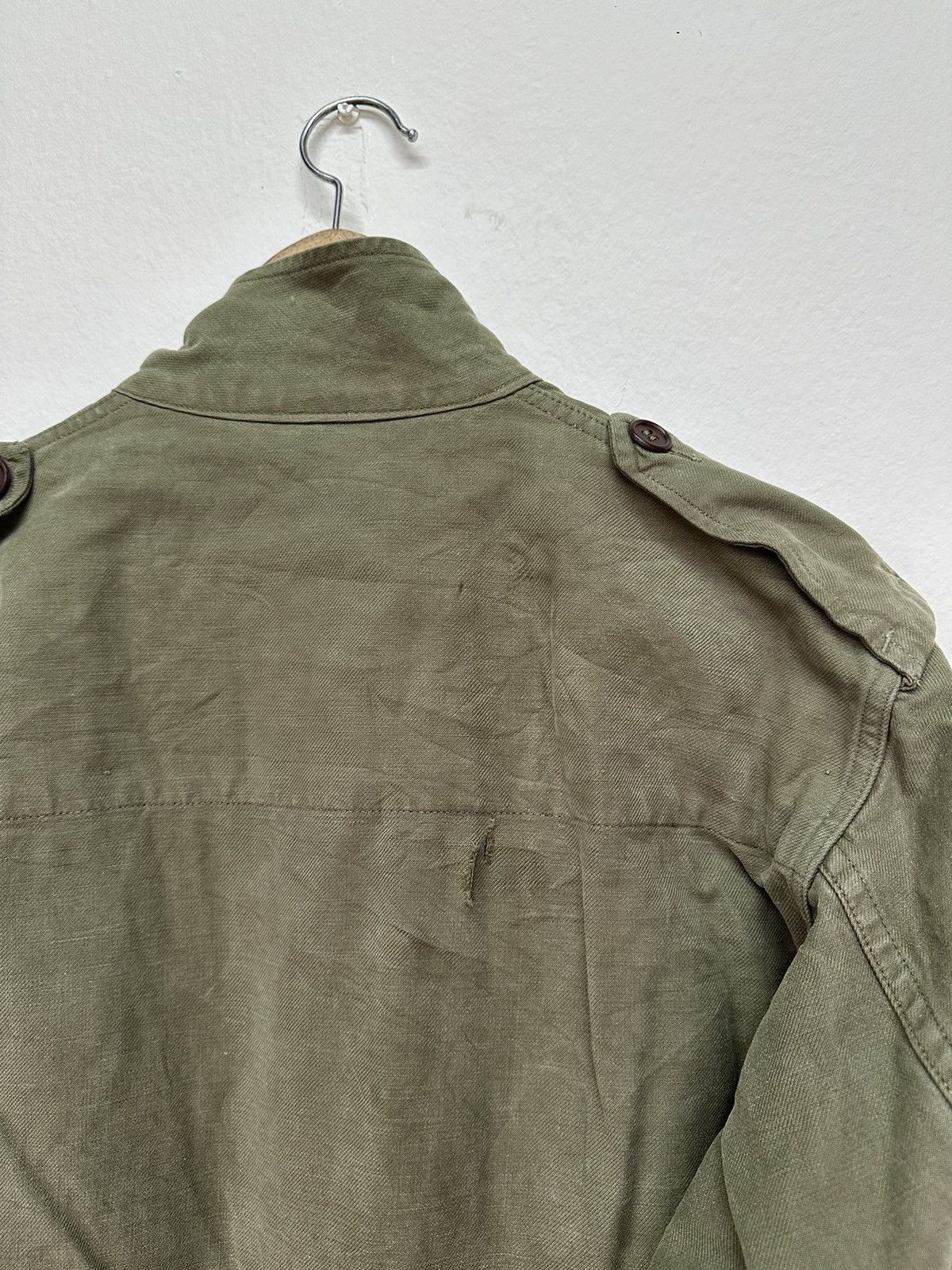 Vintage True Vintage Circa 50s France Armee OG Military Jacket Size US L / EU 52-54 / 3 - 14 Thumbnail