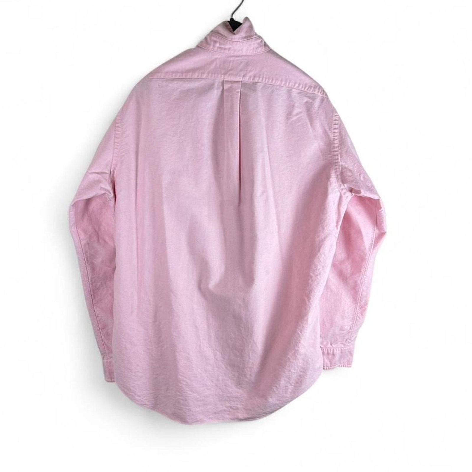 Ralph Lauren Vintage ralph lauren pink yarmouth Oxford button up shirt Size US XL / EU 56 / 4 - 3 Thumbnail
