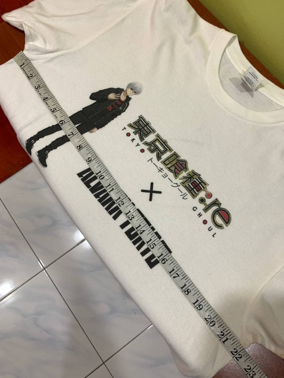 Anime Tokyo Ghoul x Alvark Tokyo Ken Kaneki Tee Size US XL / EU 56 / 4 - 5 Thumbnail
