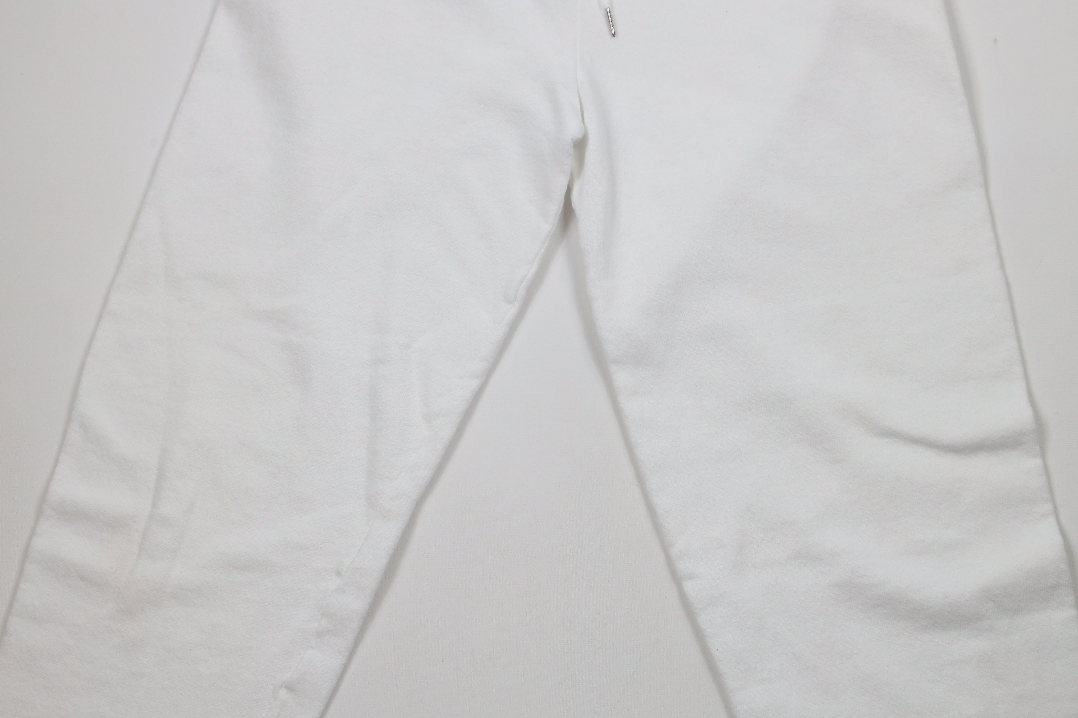 Vintage Vintage 90s Streetwear Blank Sweatpants Pants White USA Size 29" - 3 Thumbnail