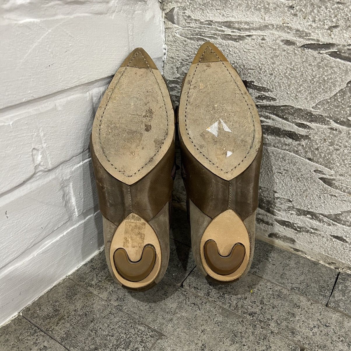 Marithe + Francois Girbaud Rare Marithe Francois Girbaud Ballerina Flats Leather Size US 6 / IT 36 - 12 Thumbnail