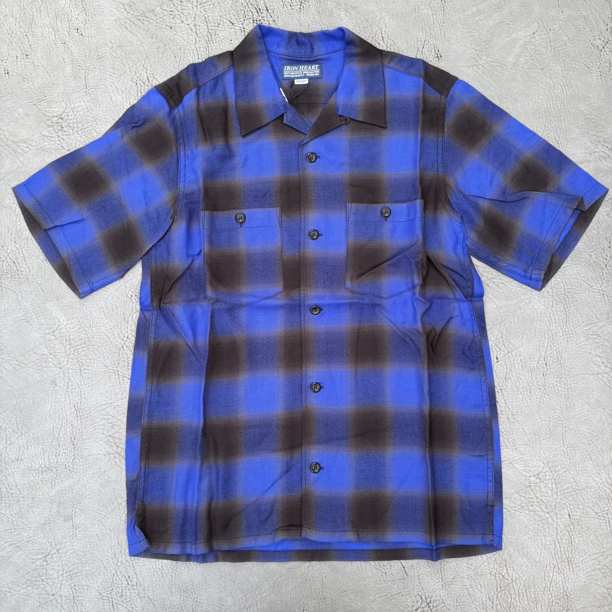 Iron Heart Iron Heart 5oz Bowling Shirt Medium M IHSH-325 blue Loop Size US M / EU 48-50 / 2 - 4 Thumbnail