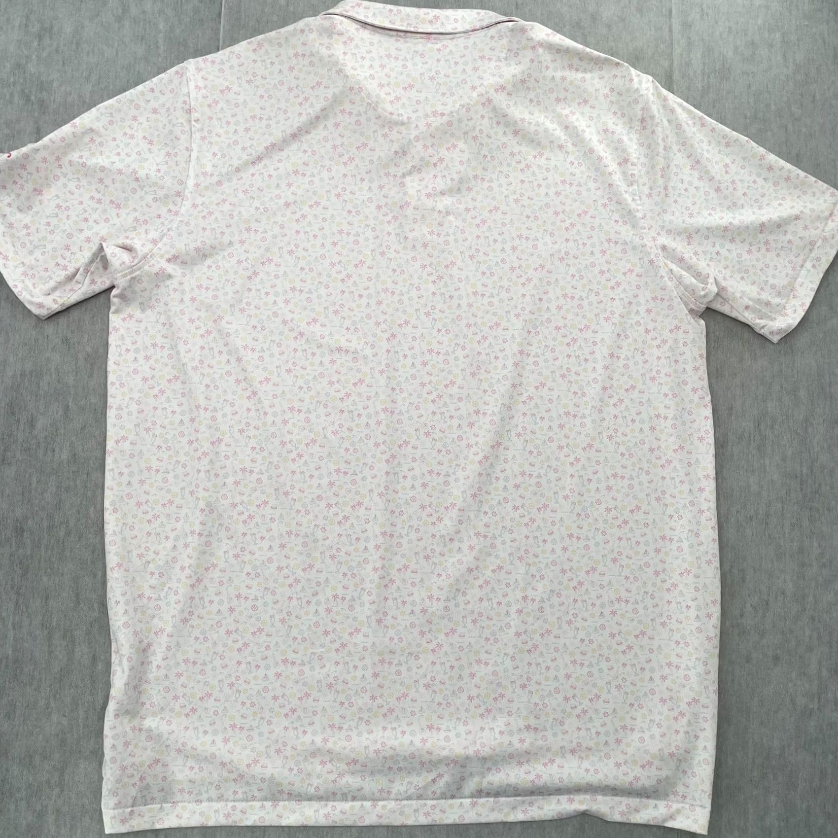 Peter Millar Peter Millar Polo Shirt Adult XL All Over Print Golf Men Size US XL / EU 56 / 4 - 3 Thumbnail