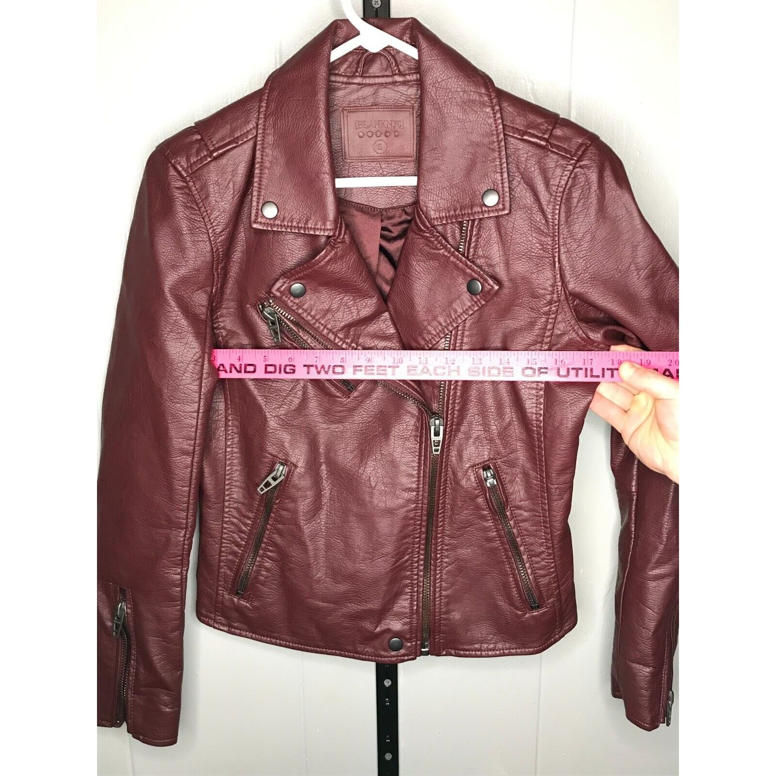 BLANKNYC Blank NYC Faux Leather crop Head over Heels Moto Jacket Maro Size S / US 4 / IT 40 - 5 Thumbnail