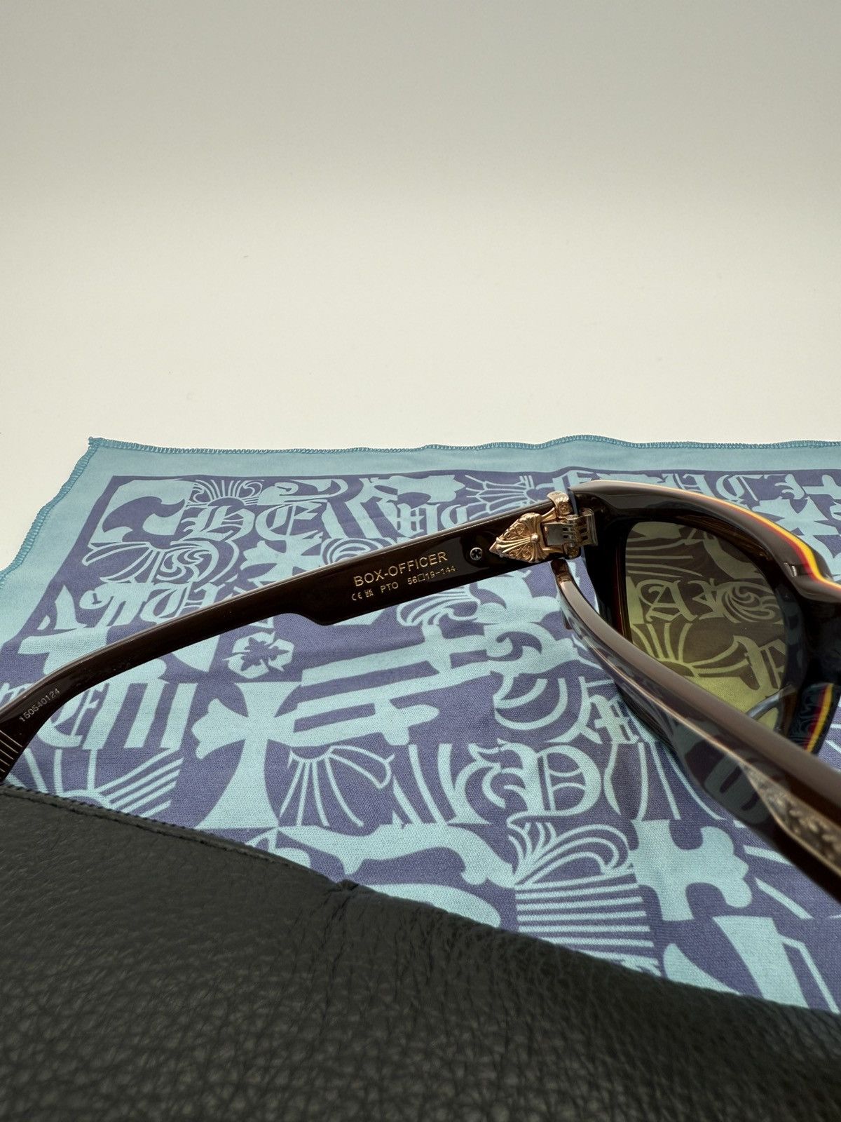 Chrome Hearts Chrome Hearts Box-Officer Glasses 18k Gold Size ONE SIZE - 4 Thumbnail