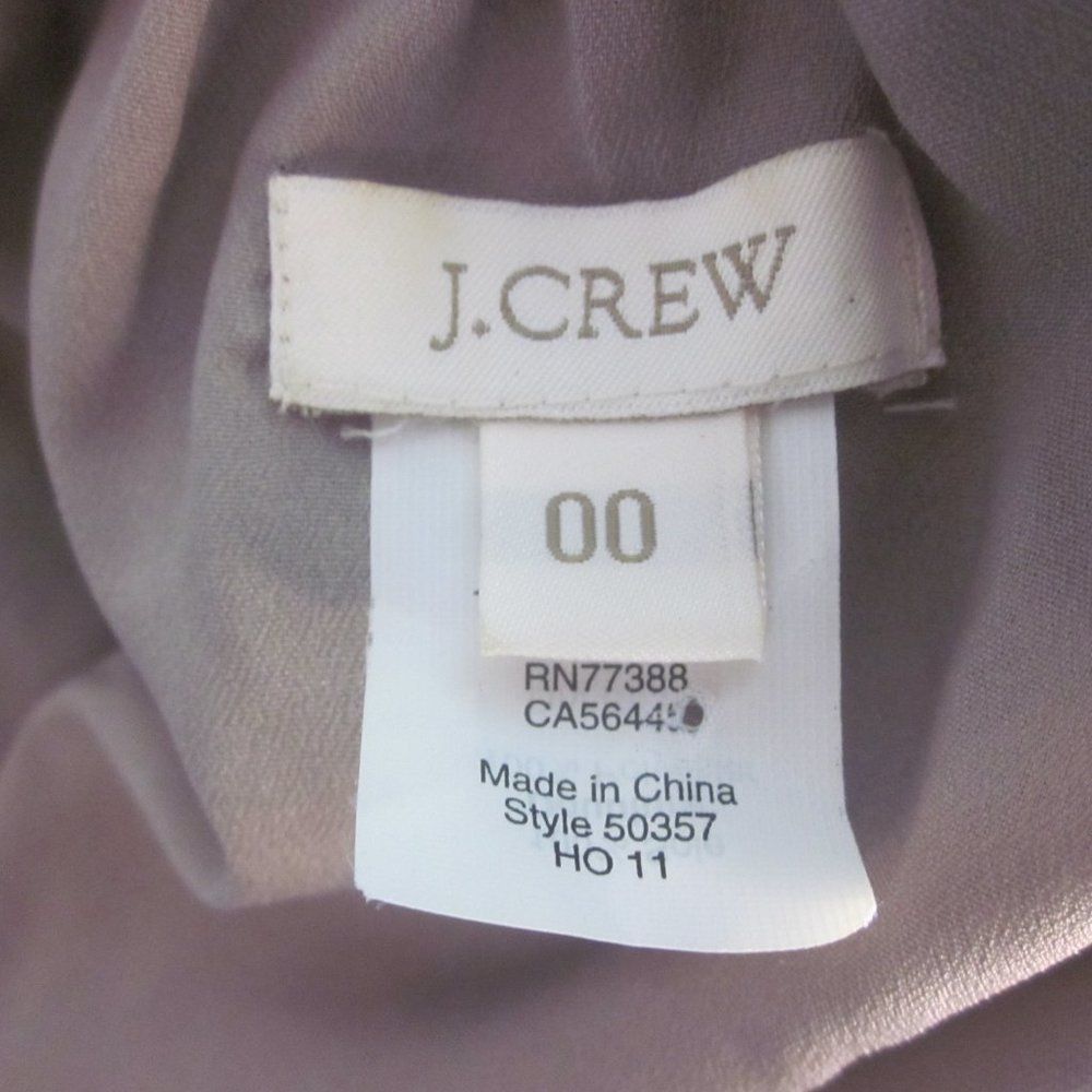 Other J. Crew Silk Dress Size 00 Size XXS / US 00 / IT 34 - 3 Thumbnail