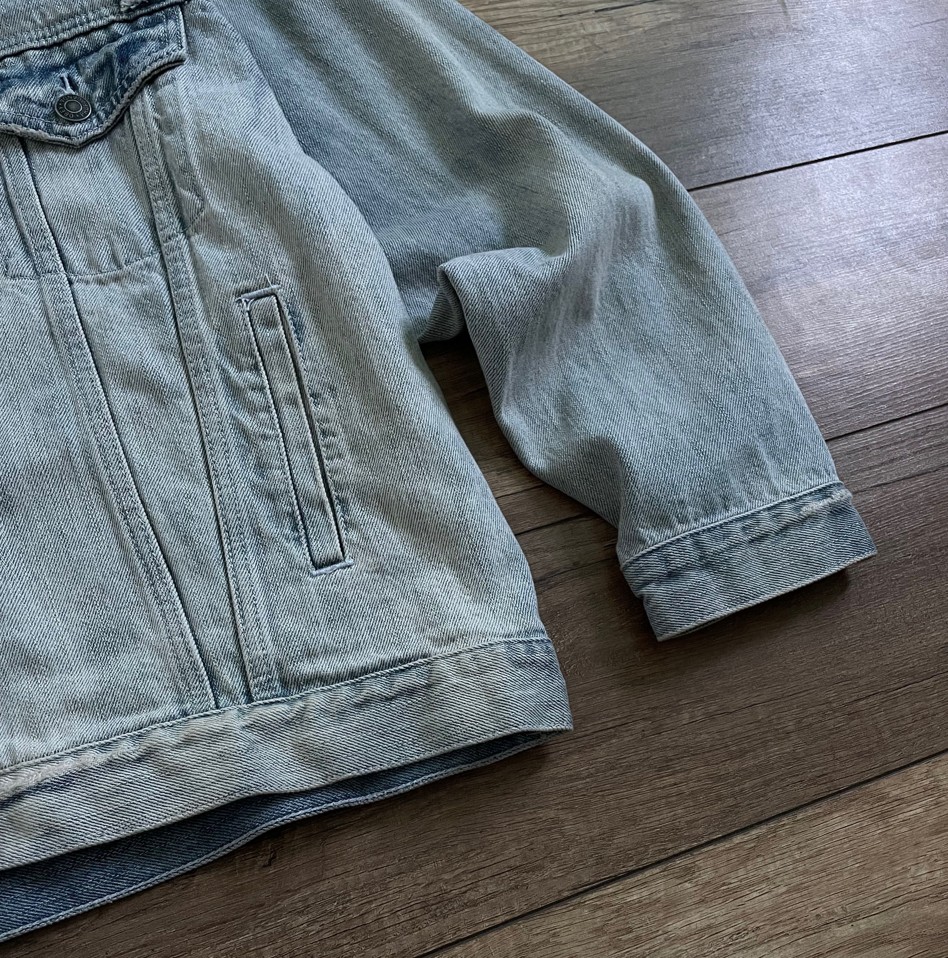 Obey Obey X Debbie Harry Oversized Washed Blue Denim Jacket Size US M / EU 48-50 / 2 - 9 Thumbnail