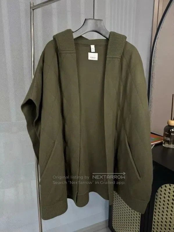 Burberry Burberry Green Wool Women's Cardigan. Size XXS / US 00 / IT 34 - 1 Thumbnail