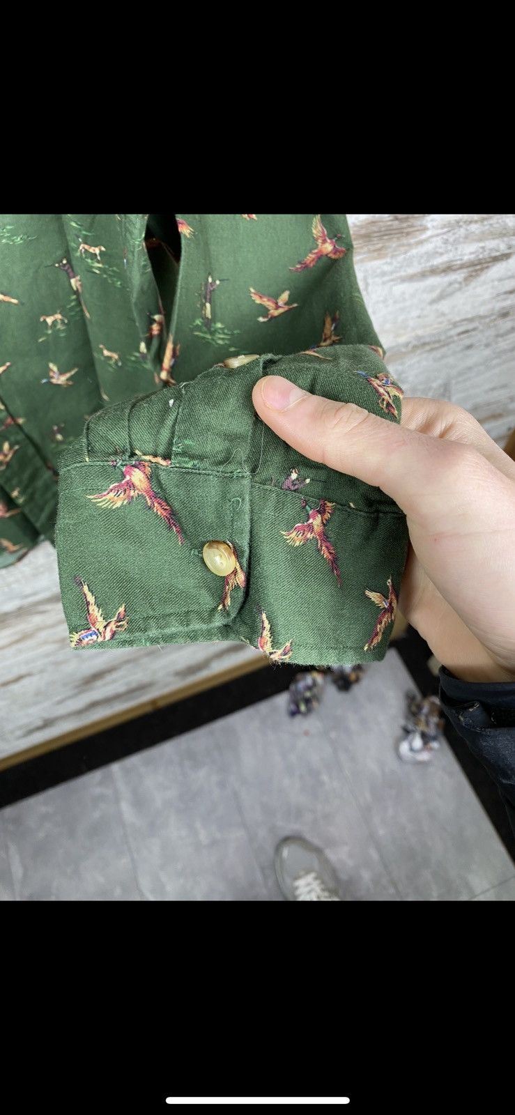 Vintage Mens Vintage Polo Ralph Lauren Monogram Shirt Button Up Size US XXL / EU 58 / 5 - 9 Thumbnail