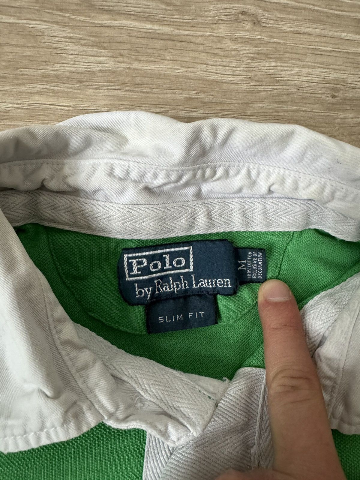 Polo Ralph Lauren × Ralph Lauren × Vintage Vintage Polo Ralph Lauren Striped Polo T Shirt Size US M / EU 48-50 / 2 - 5 Thumbnail