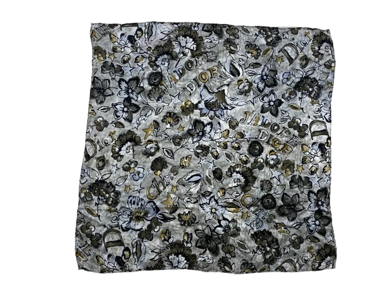 Dior Dior Jadore Dior Silk Scarf Made in Italy Size ONE SIZE - 1 Thumbnail