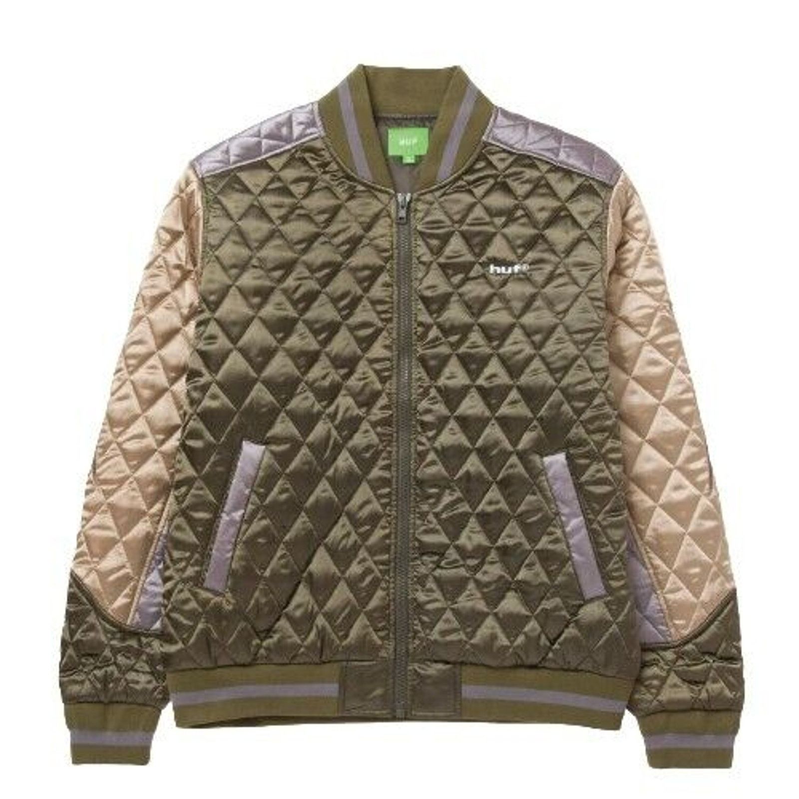 Huf Huf Lightning bomber jacket green UNSIX Size XS Size US XS / EU 42 / 0 - 8 Thumbnail