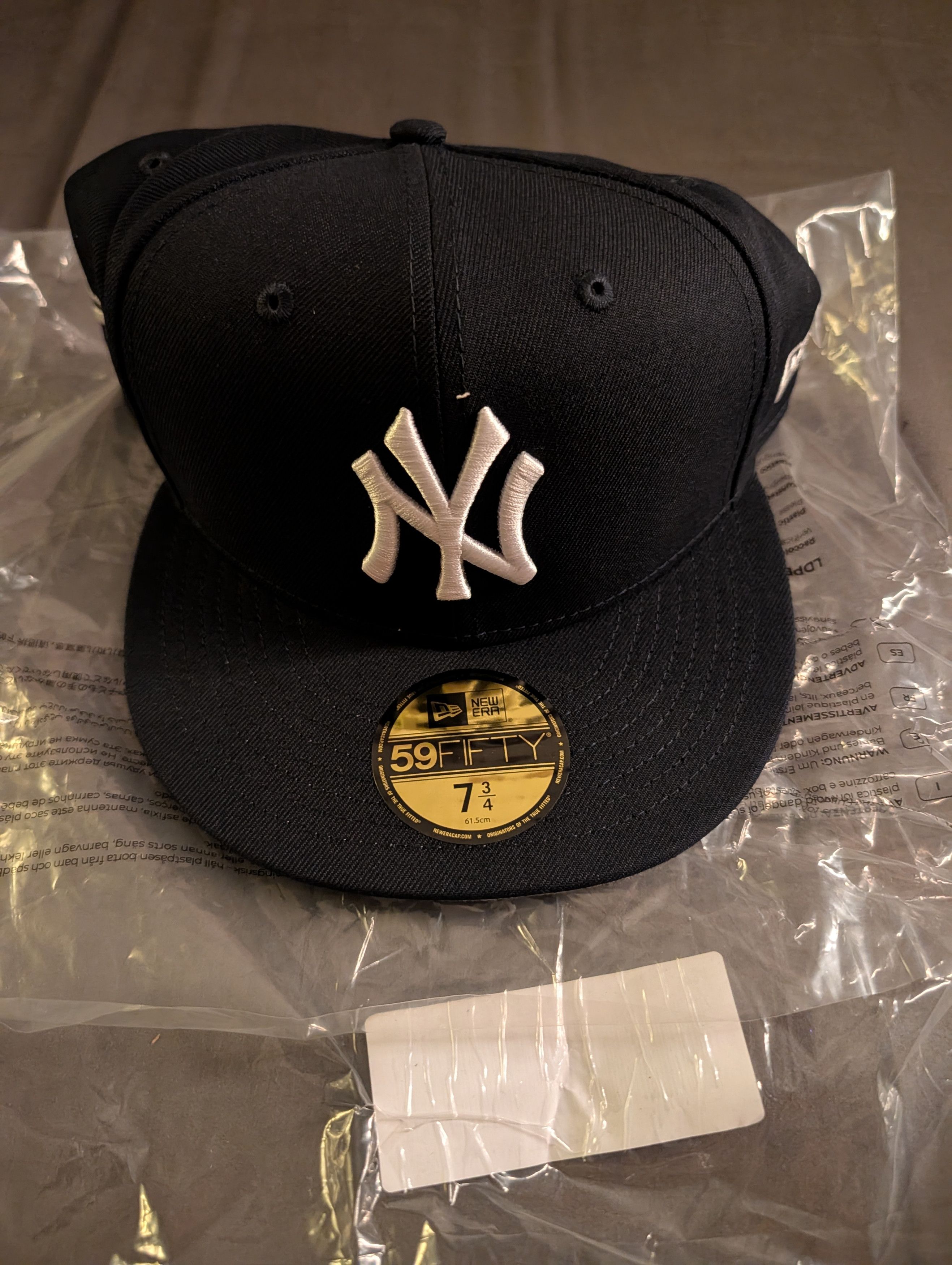 Supreme Supreme Salem Navy Blue New Era Hat Size 7 1/2 | Grailed