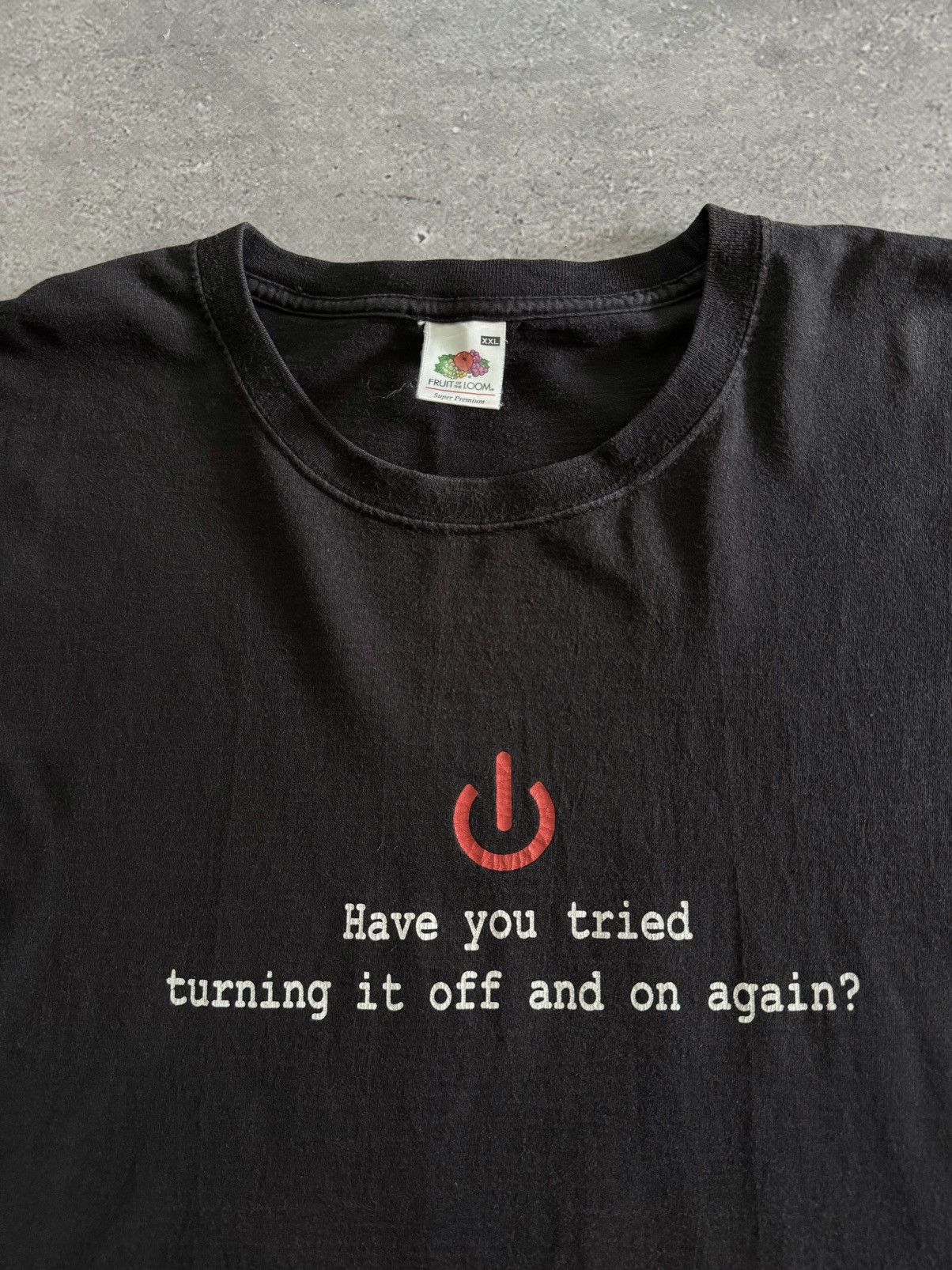 Microsoft × Vintage Vintage Y2K Computer Art Funny T-Shirt Size US XXL / EU 58 / 5 - 3 Thumbnail