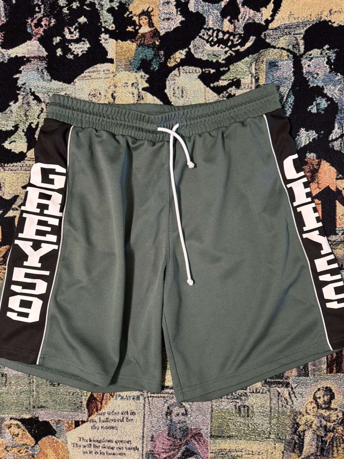 G59 Records G59 Athletics Shorts (Olive) Size US 34 / EU 50 - 1 Thumbnail
