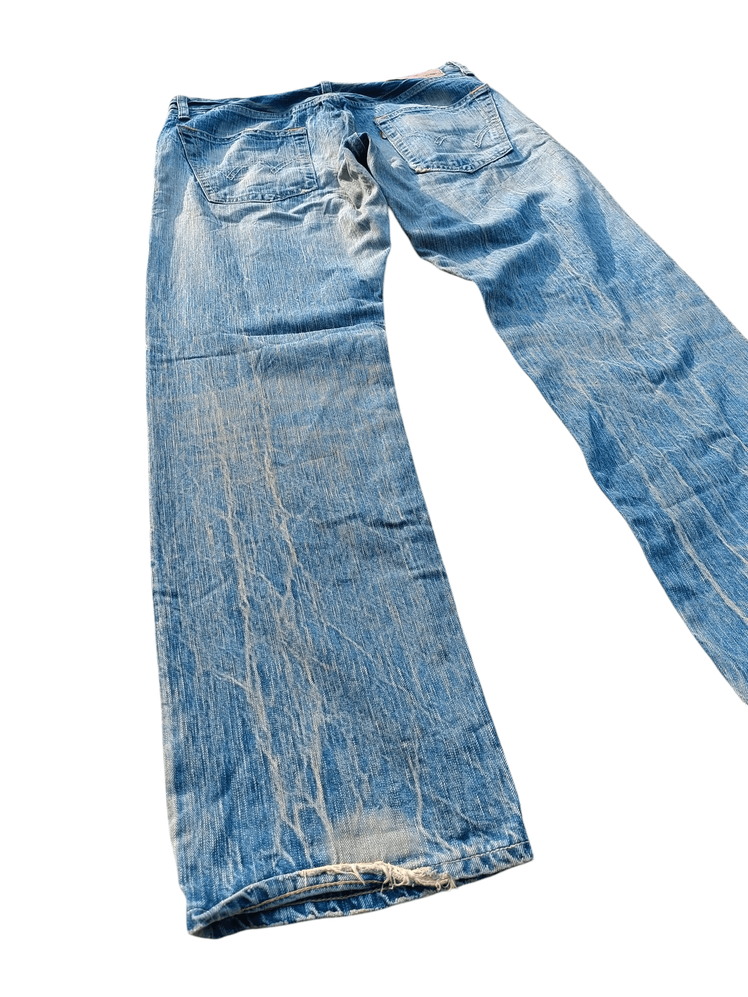 Edwin VINTAGE Edwin 504 Acid Wash Faded Rare Denim Size US 34 / EU 50 - 12 Thumbnail