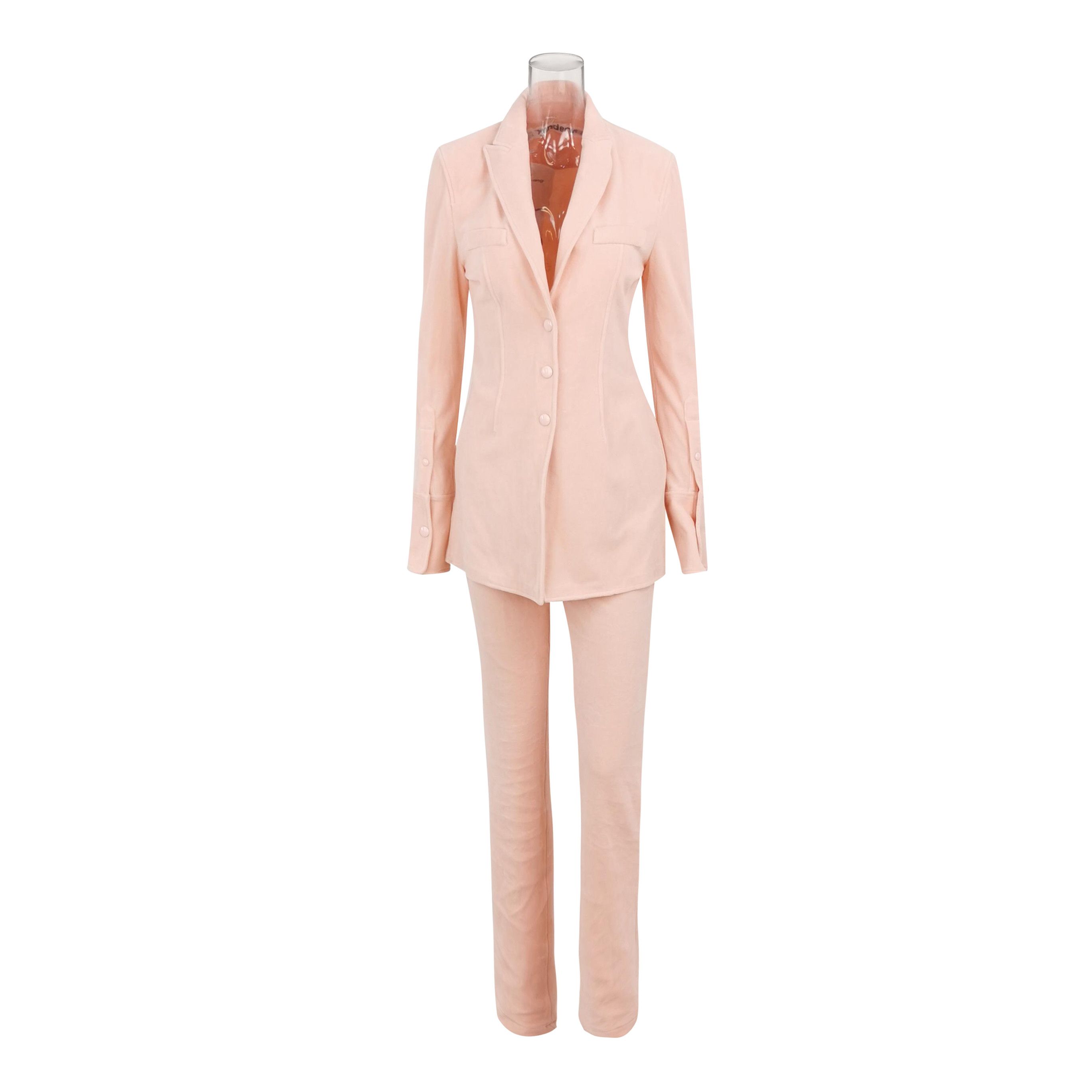 Alexander Wang Alexander Wang Pink Blazer Suit Size 4 Size S / US 4 / IT 40 - 1 Thumbnail