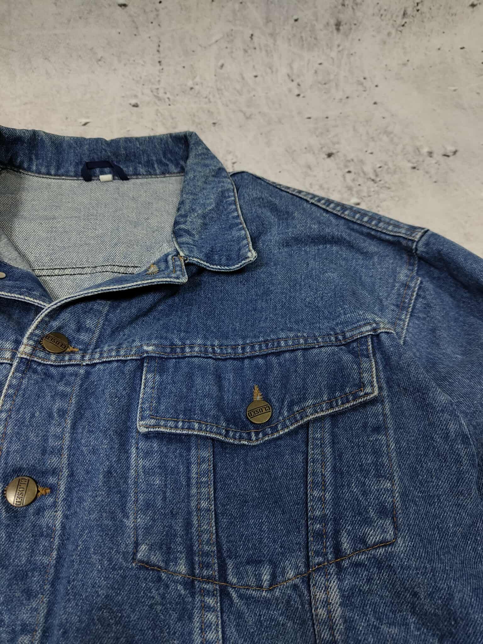 CLOSED × Marithe + Francois Girbaud × Vintage 80s Marithe Francois Girbaud Closed Denim Jacket Size US L / EU 52-54 / 3 - 2 Thumbnail