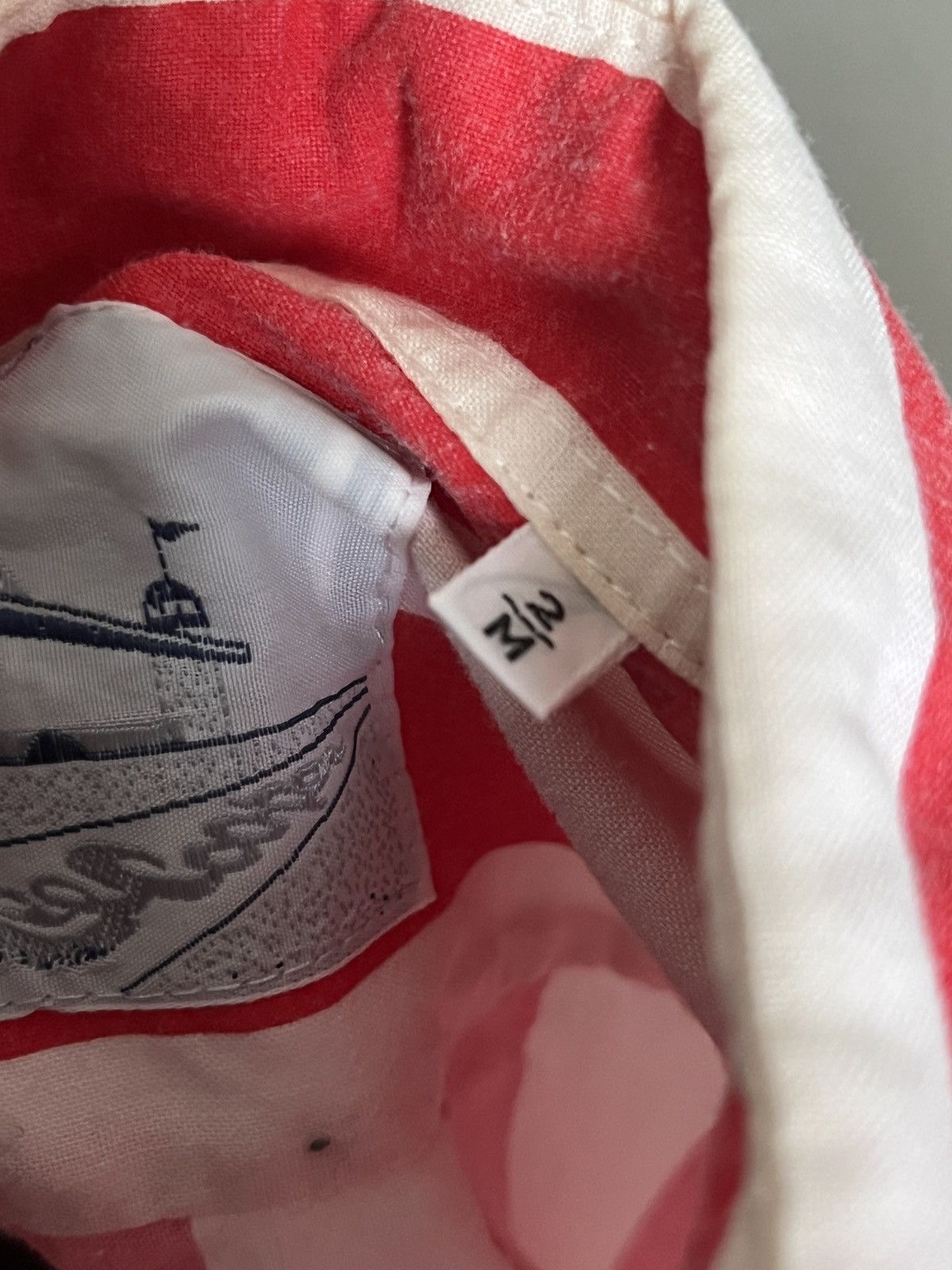 Other 1938 Vintage Red White Striped Lee Cooper Coach Staff Shirt Size US M / EU 48-50 / 2 - 9 Thumbnail