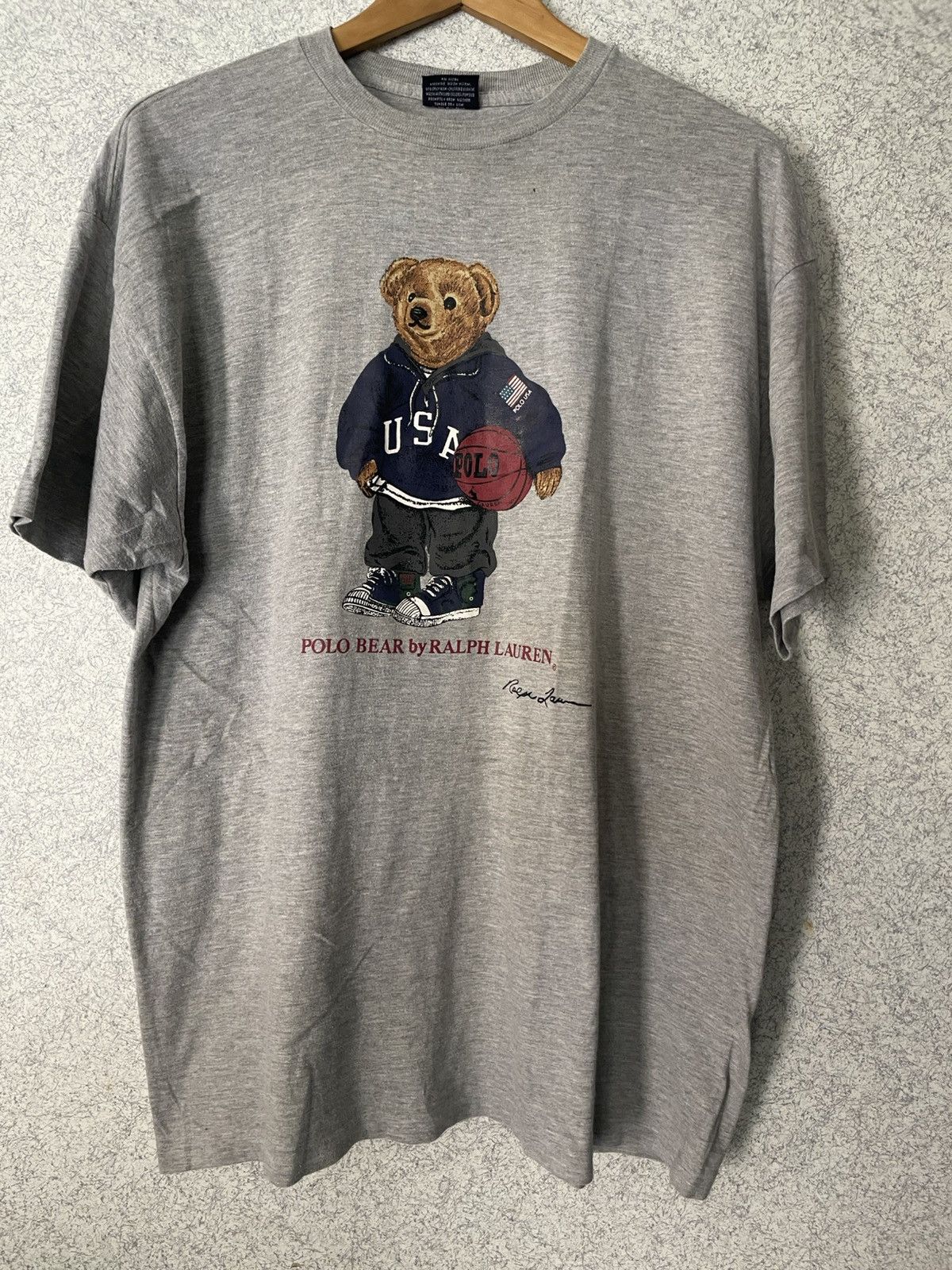 Polo Ralph Lauren × Vintage Polo bear vintage Size US L / EU 52-54 / 3 - 11 Thumbnail