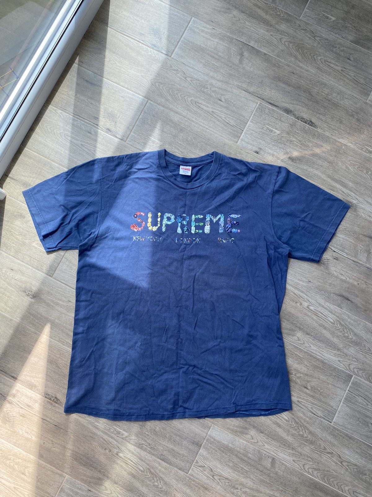 Supreme Supreme Big Logo T Shirt Size US XL / EU 56 / 4 - 1 Thumbnail