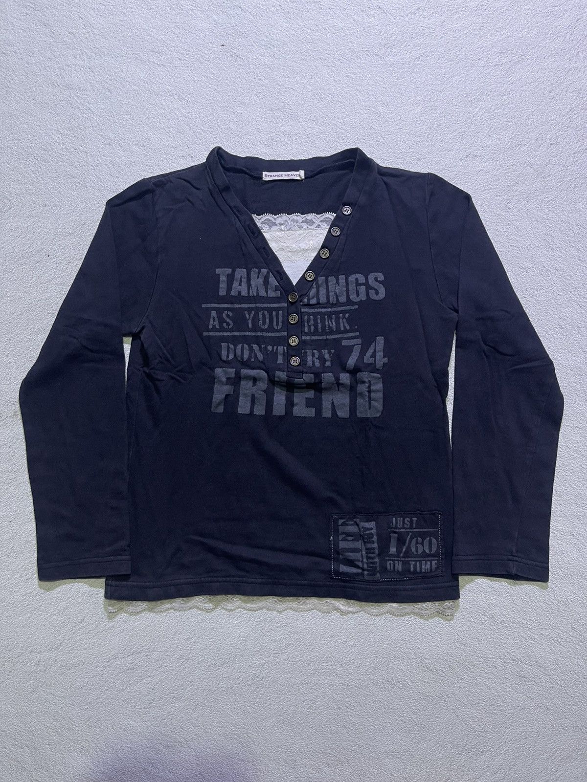 Hysteric Glamour Y2K STRANGE HEAVEN long sleeve tshirt women's Size S / US 4 / IT 40 - 3 Thumbnail