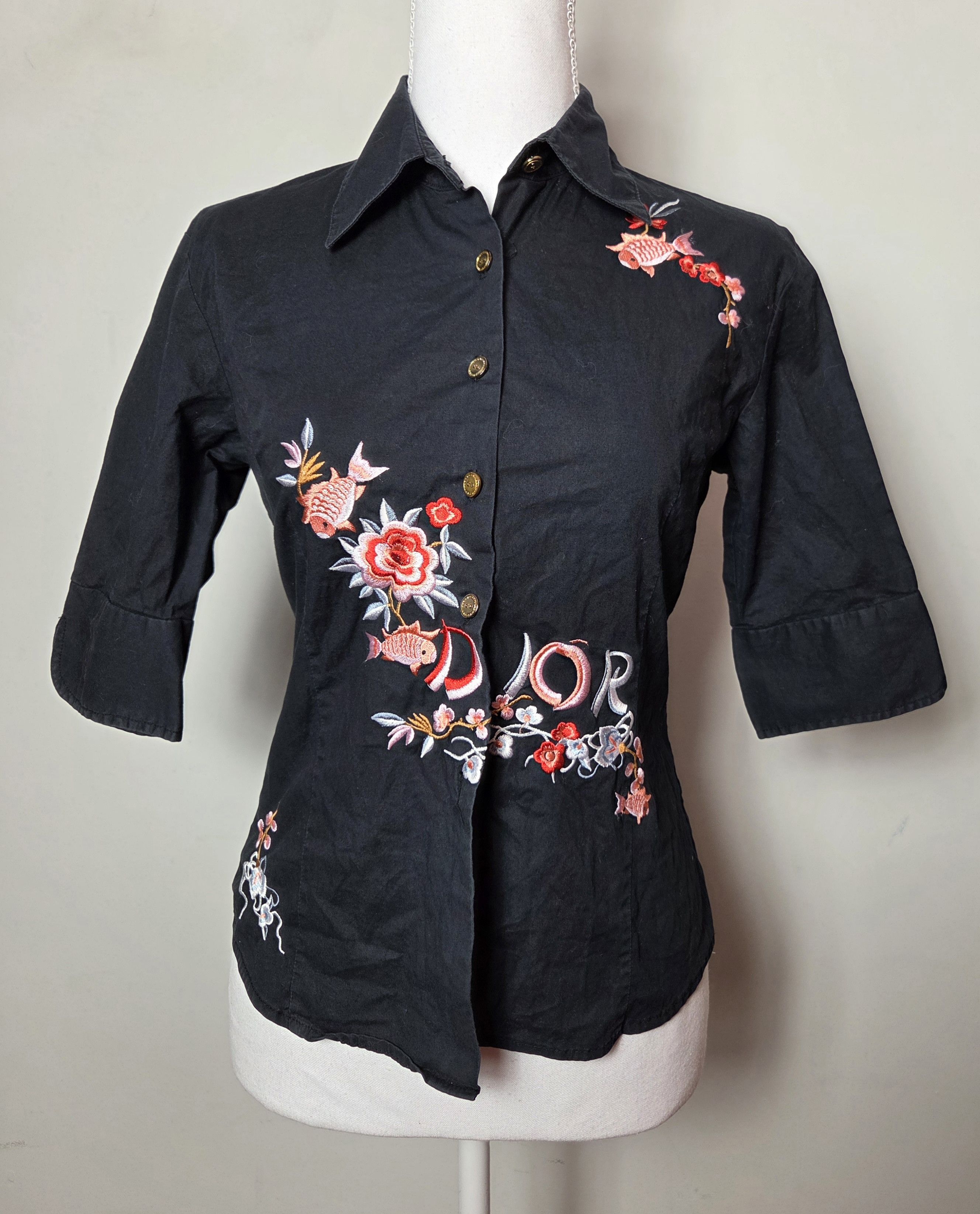 Dior Vintage Dior Galliano 2002 top archive 2000s japan Size XS / US 0-2 / IT 36-38 - 1 Thumbnail