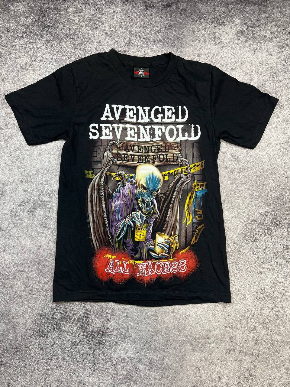 Band Tees Vintage Avenged Sevenfold Fold Heavy Metal T-Shirt Size US M / EU 48-50 / 2 - 1 Thumbnail