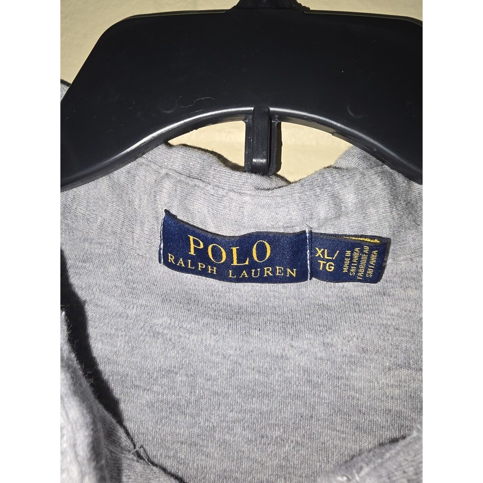 Polo Ralph Lauren Ralph Lauren Gray Pony Mens Short Sleeve Polo Shirt Size XL Size US XL / EU 56 / 4 - 3 Thumbnail