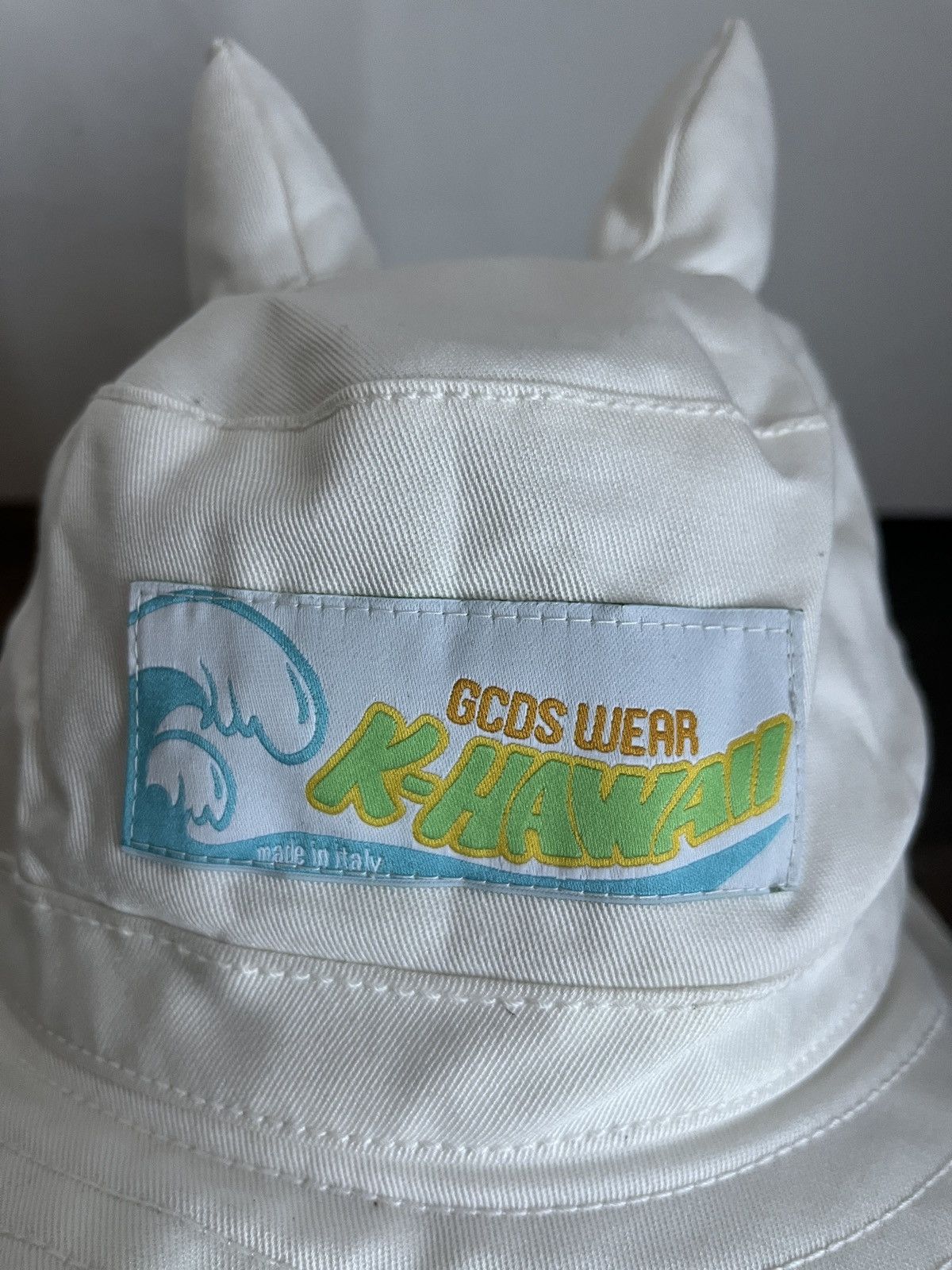 GCDS NWT Unisex GCDS K-Hawai Side Snap Aussie Hat w Ears Size ONE SIZE - 3 Thumbnail