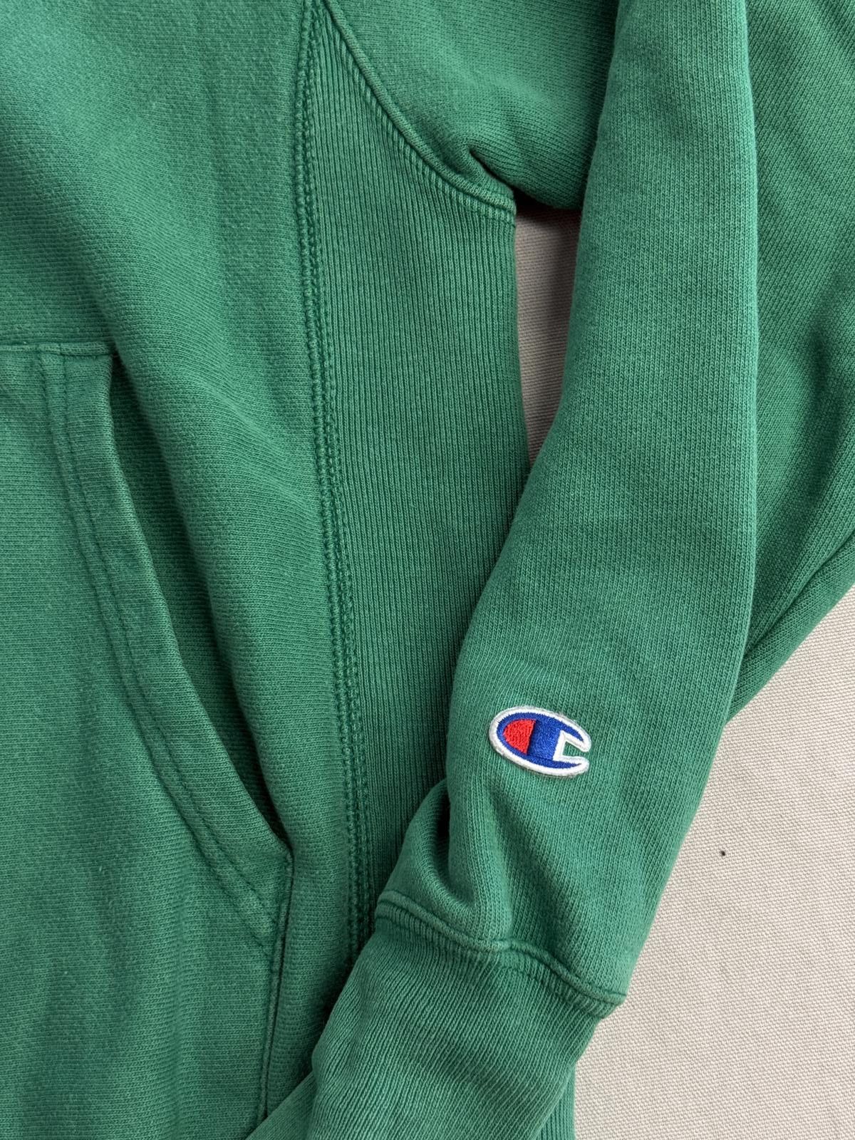 Champion VTG Champion Hoodie Green Reverse Weave S Size US S / EU 44-46 / 1 - 4 Thumbnail