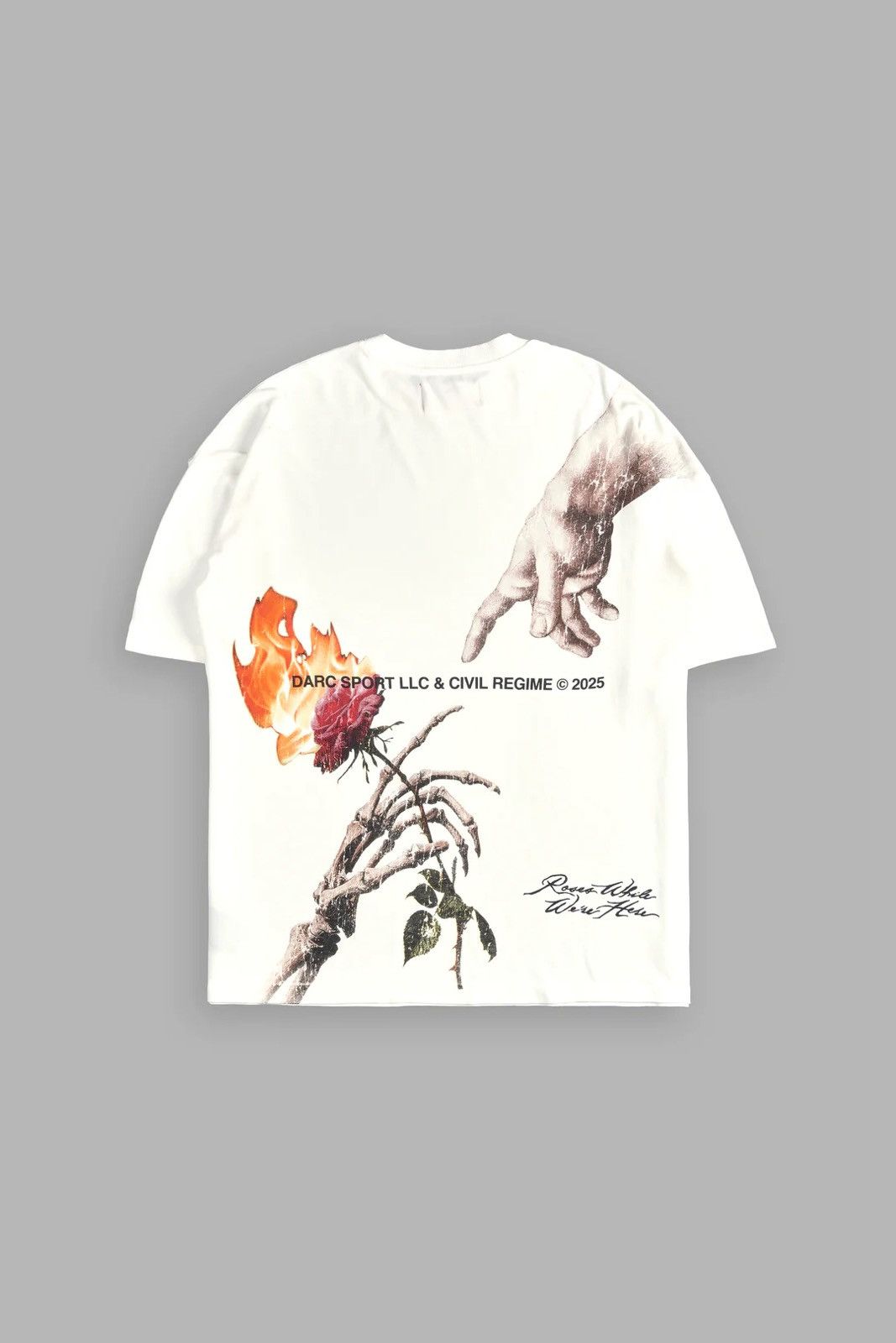 Darc Sport DARC SPORT X AKATSUKI - KAKUZU OVERSIZED TEE - L