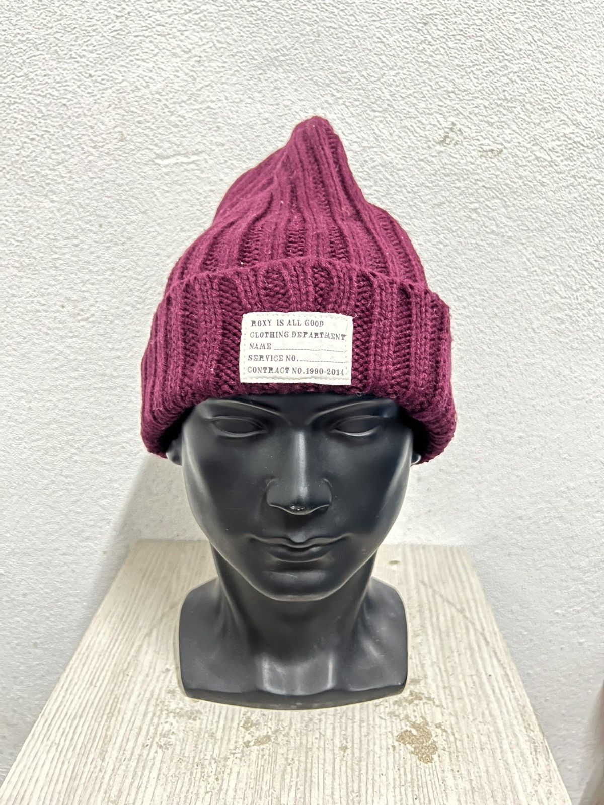Vintage Vintage Roxy Surf Style Beanie Hat Size ONE SIZE - 2 Thumbnail