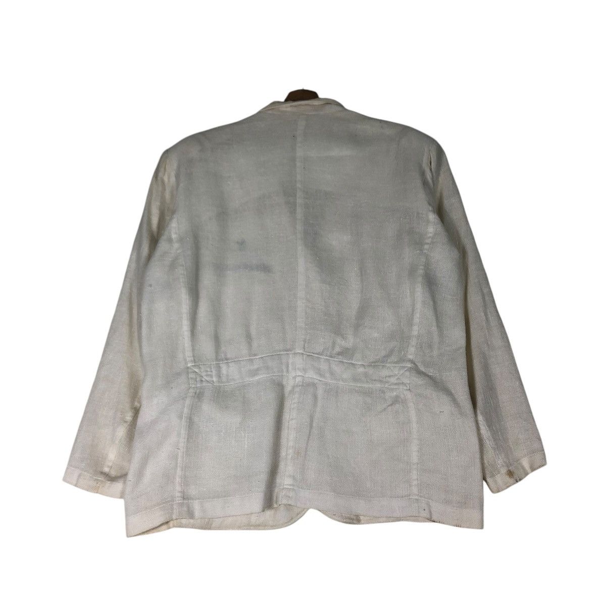 Yohji Yamamoto 🔥VINTAGE Y’S YOHJI YAMAMOTO SACKCLOTH DOUBLE BREAST Size US M / EU 48-50 / 2 - 3 Thumbnail
