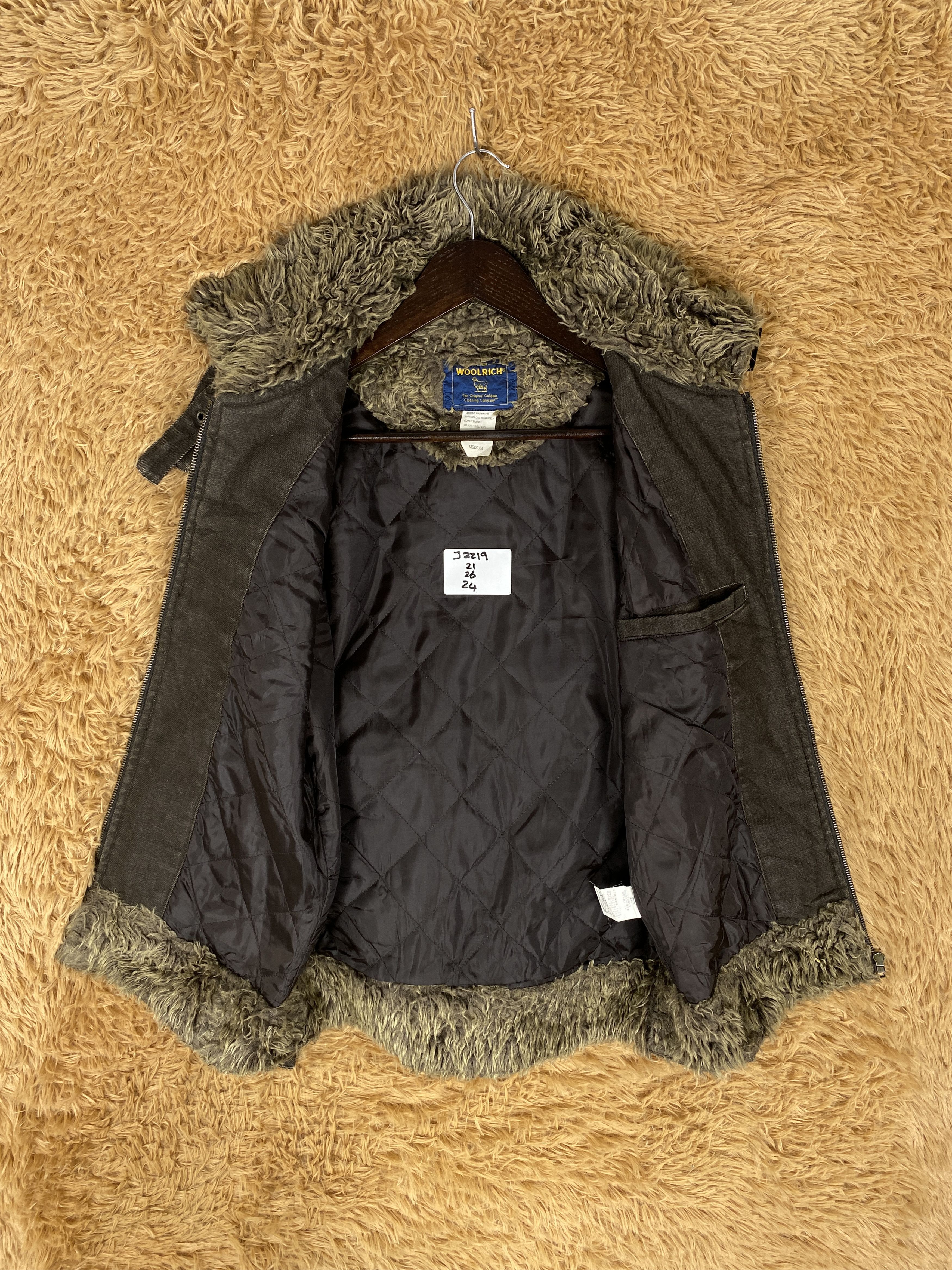 Vintage Vintage Woolrich Rugged Faded Quilted Lining Jacket J2219 Size US S / EU 44-46 / 1 - 7 Thumbnail