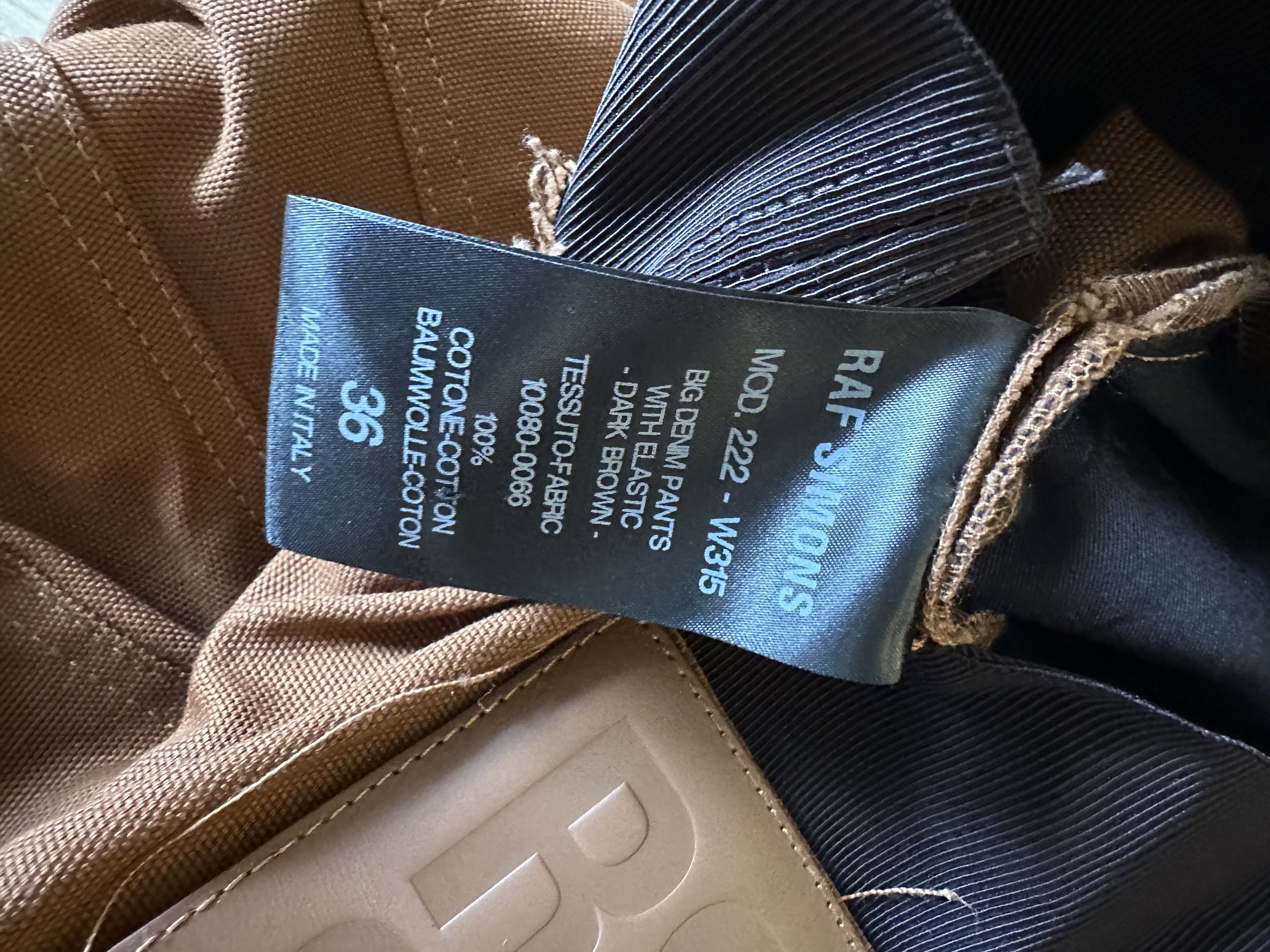 Raf Simons Raf Simons Wide Leg 'Big Denim Pants' Size US 28 / EU 44 - 8 Thumbnail