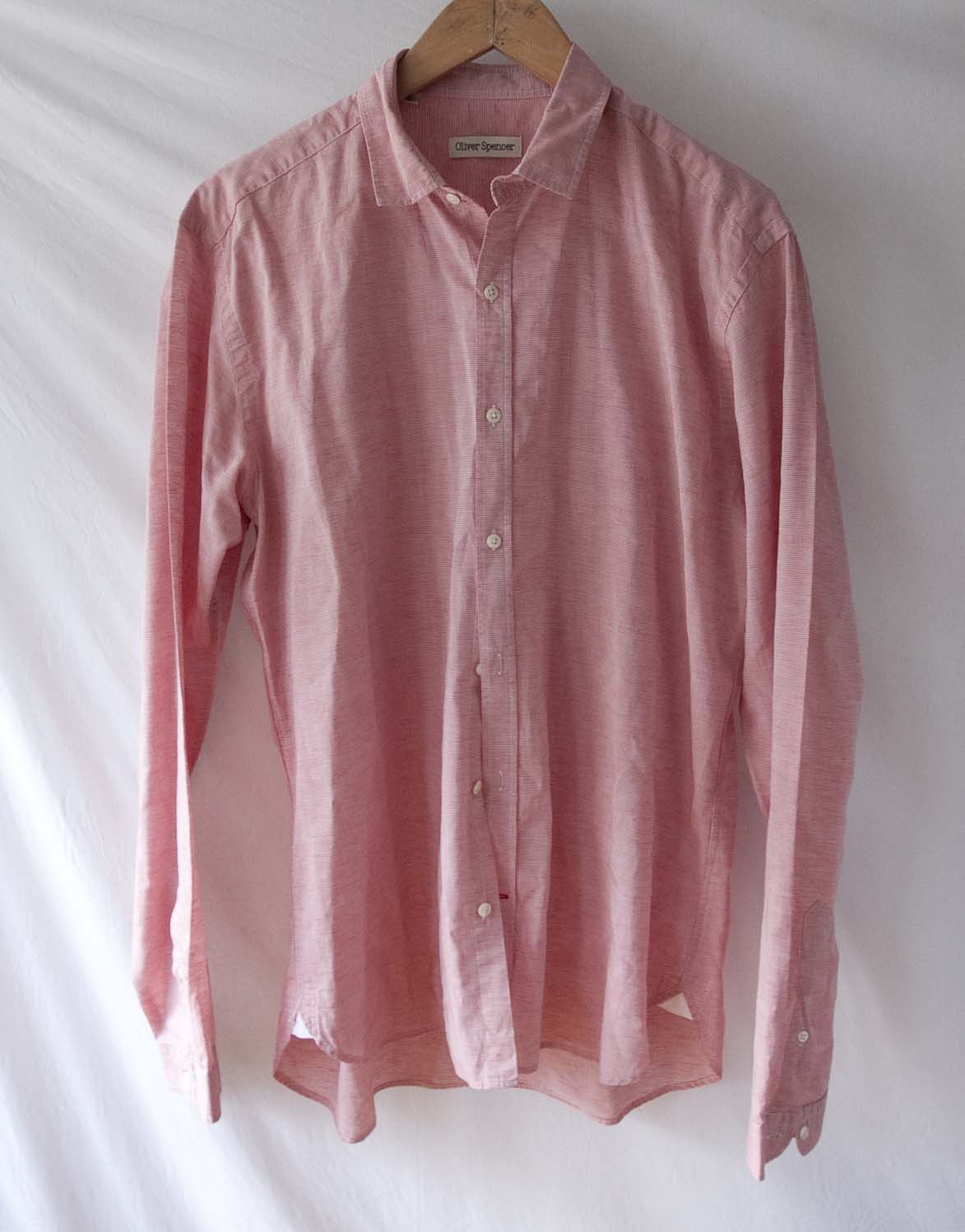 Oliver Spencer Oliver Spencer Shirt Cotton / Linen Size 16.5 / L Size US L / EU 52-54 / 3 - 2 Thumbnail