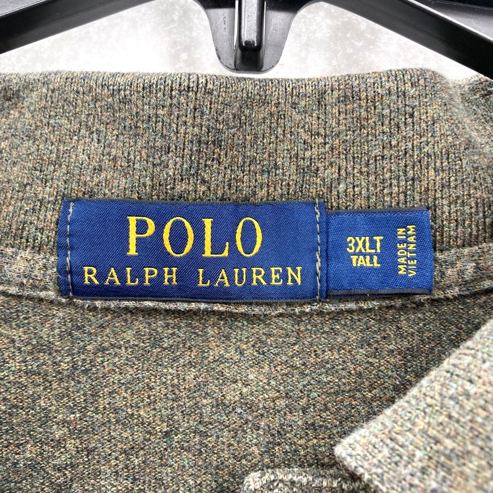 Polo Ralph Lauren Polo Ralph Lauren Polo Long Sleeve Shirt Mens 3XLT Green Logo Pony Casual Golf Shirt Size US XXL / EU 58 / 5 - 4 Thumbnail