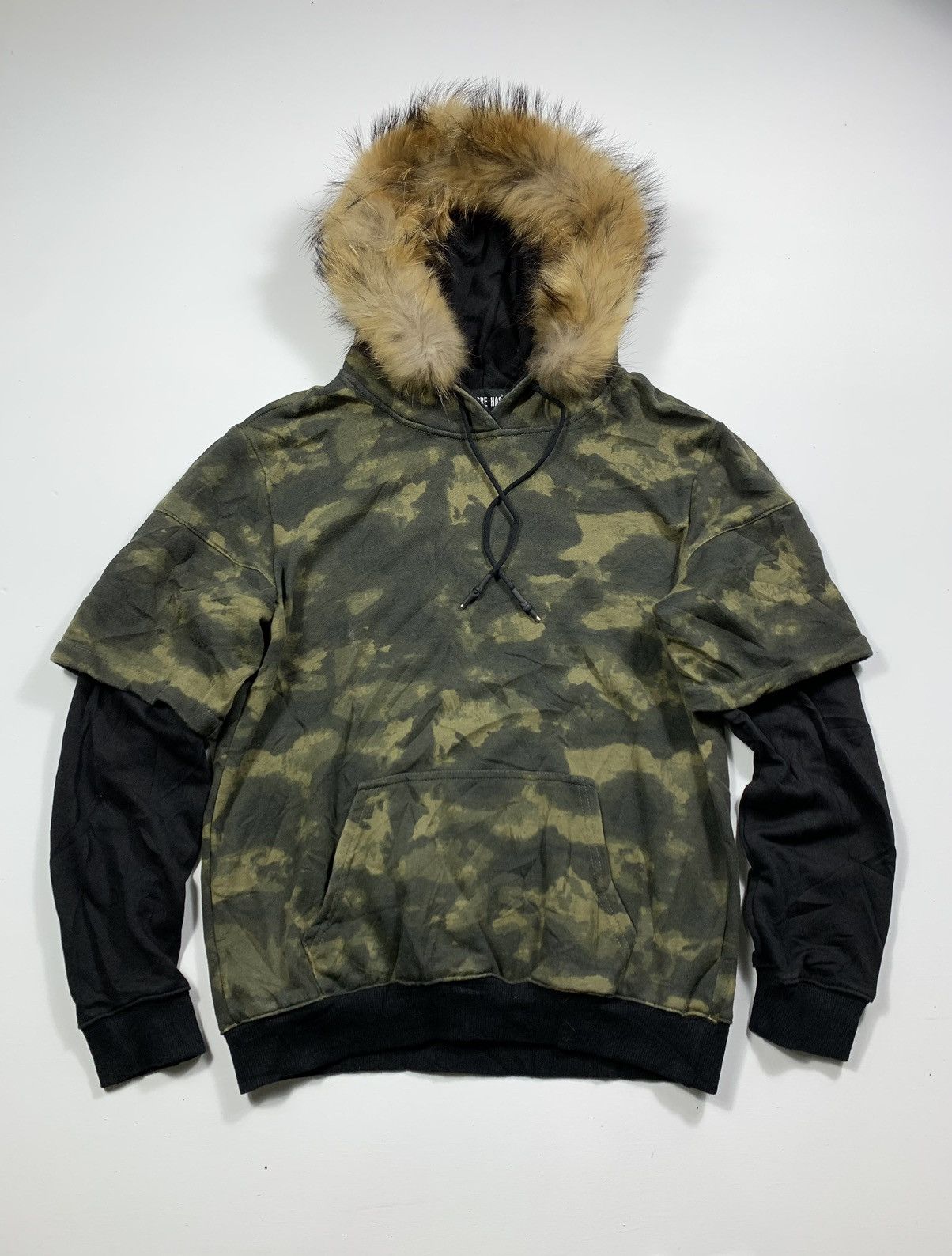 If Six Was Nine × KMRii × Le Grande Bleu (L.G.B.) Faux Fur Double Layers Abstac Ifsixwasnine Lgb Style Size US M / EU 48-50 / 2 - 1 Thumbnail