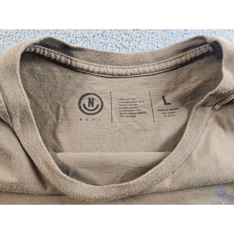 Other NEFF Shirt Adult Mens Medium Brown Catch of the Day Long Sle Size US M / EU 48-50 / 2 - 4 Thumbnail